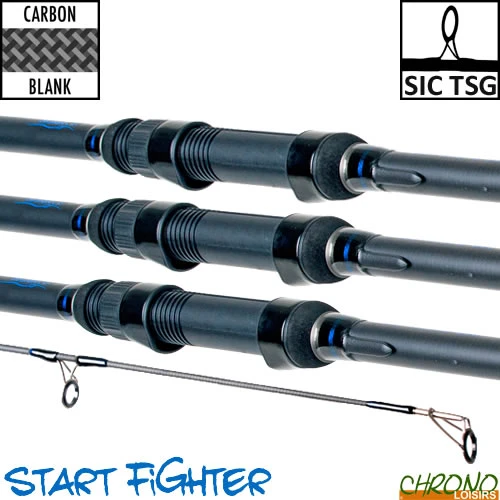 Canne Carp Design Start Fighter 13' 3.5lbs (les 3) 3 Canne Carp Design Start Fighter 13' 3.5lbs (les 3)
