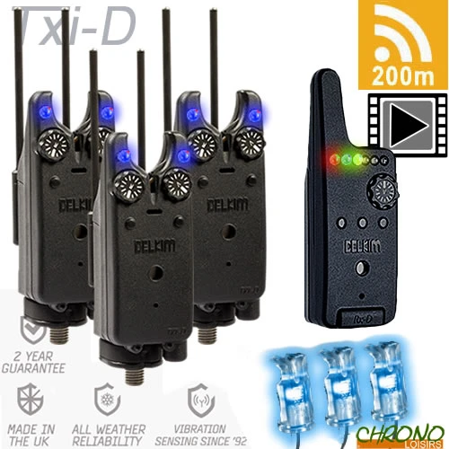 Pack Delkim New Txi-D 3D Bleu D-Lok Quick Safe-D Nite Lite Pro 3 Pack Delkim New Txi-D 3D Bleu D-Lok Quick Safe-D Nite Lite Pro