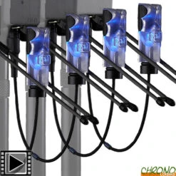 Hanger Delkim Nitelite Set Illuminated Bleu (les 4)