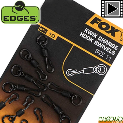 Emerillon Fox Edges Kwik Change Hook T11 (par 10) 3 Emerillon Fox Edges Kwik Change Hook T11 (par 10)