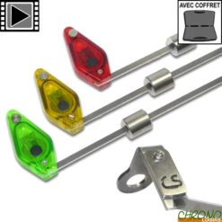 Coffret Carpsounder 3 Balanciers Lumineux Dropstar LX-2 Couleur