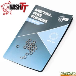 Anneaux Nash Metal Rig Rings (par 20)