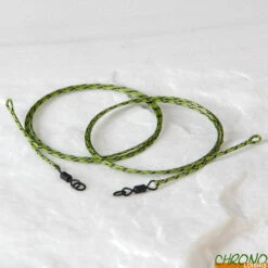 Montage Extra Carp Leadcore Avec Emerillon Anneau (par 2)