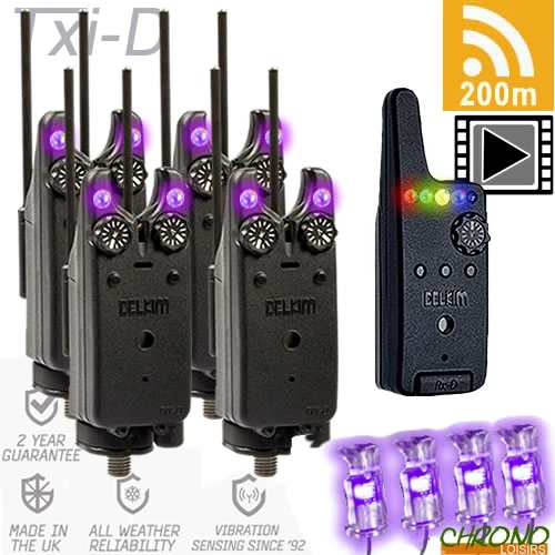 Pack Delkim New Txi-D 4D Pourpre D-Lok Quick Safe-D Nite Lite 3 Pack Delkim New Txi-D 4D Pourpre D-Lok Quick Safe-D Nite Lite