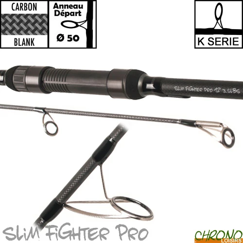 Canne Carp Design Slim Fighter Pro 50mm 12' 3.5lbs 3 Canne Carp Design Slim Fighter Pro 50mm 12' 3.5lbs