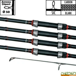 Canne Carp Zoom Scirocco Carp 50mm 13’ 3.5lbs (les 4)