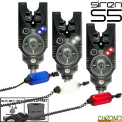 Coffret Nash 3 Détecteurs Siren S5 Digital Tricolore + 3 Hanger Nash