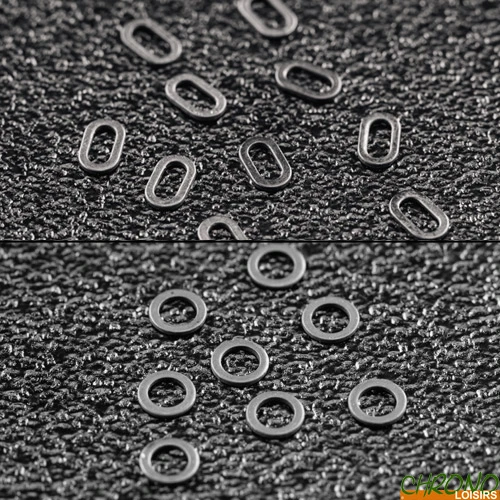 Anneaux Gardner Covert Rig Rings (par 10) 3 Anneaux Gardner Covert Rig Rings (par 10)